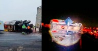Tren parte en dos a cisterna que habría intentado ganarle el paso en el distrito de Cocachacra, provincia de Islay