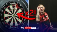 Nathan Aspinall nails two nine-darters in the PDC World Championships