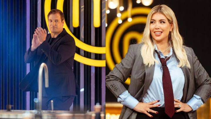 El picante ida y vuelta entre Wanda Nara y Maxi López en el debut de MasterChef Celebrity