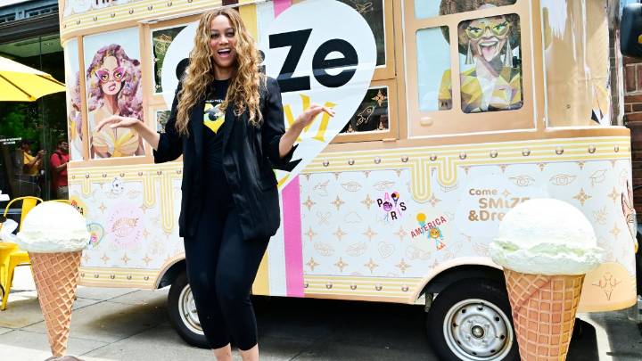 Tyra Banks invented ‘hot ice cream’ and the internet doesn’t know what to make of it