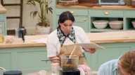Panicking Bake Off star blurts out expletive after almost suffering calamity