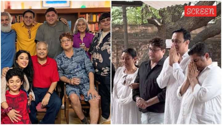 Satish Shah funeral: Sarabhai vs Sarabhai team sings show’s title track in emotional farewell, see video