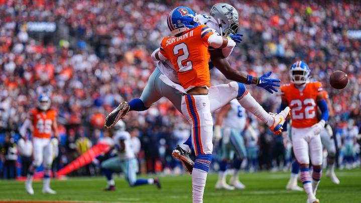 Broncos cornerback Pat Surtain II exits Dallas game with shoulder injury after earlier leg scare