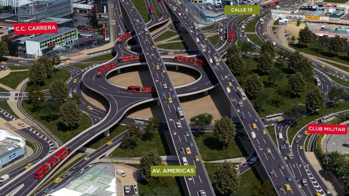 Este domingo se hará la implosión del intercambiador vial de Puente Aranda en Bogotá; conozca la hora exacta