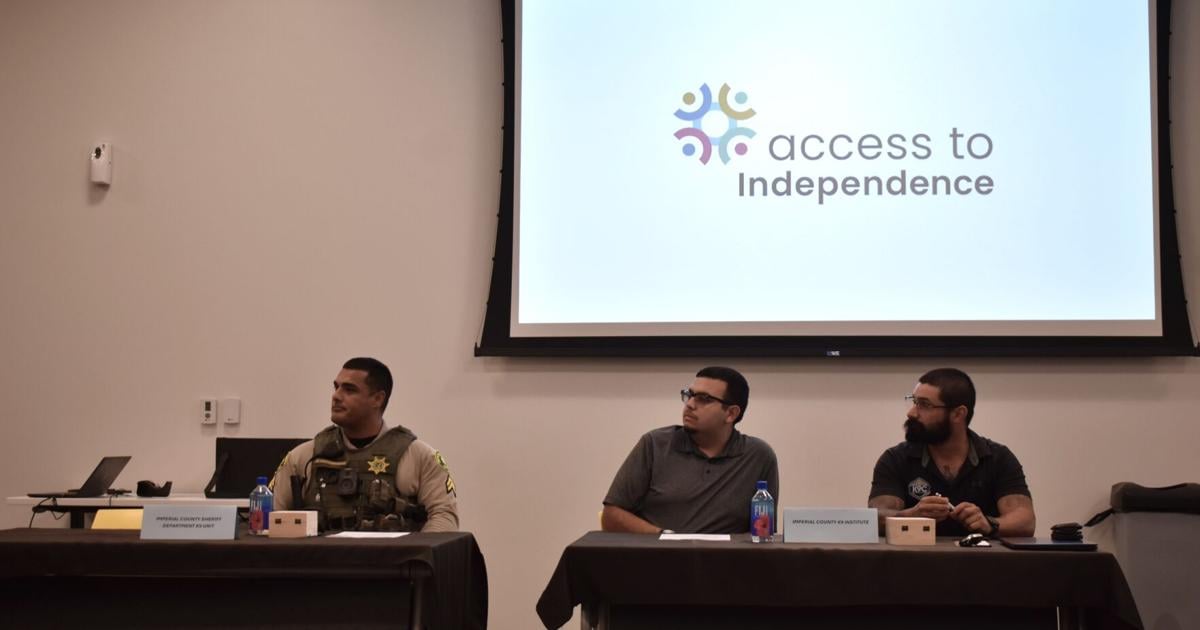 El Centro Library hosts Service Dog Resource Fair