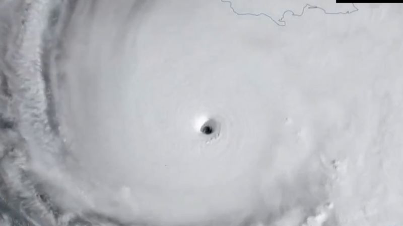 Así se ve la imponente potencia del huracán Melissa desde el espacio