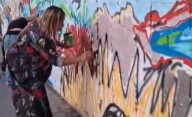 Invitan a pintar un mural de manera colectiva en Trelew
