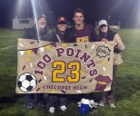 Chicopee’s Griffen Wrisley records 100th career point (video)