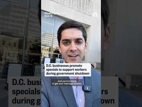 D.C. businesses promote specials to support workers during government shutdown