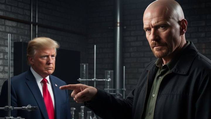 Bryan Cranston de Breaking Bad destrozó a Trump