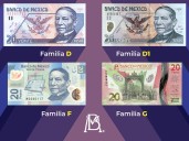 Bye baby… retiran a la de ya billete de $20 con imagen de Benito Juárez