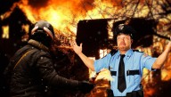 Just-Laid-Off Minneapolis Police Officer Looks On Helplessly As Rioters Burn Down City Council Members' Homes