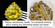50 Unique Pasta Designs By This Chef That Went Viral On Social Media