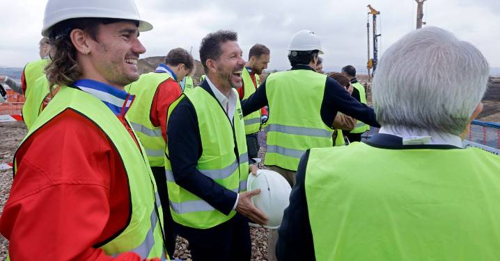 Visita Atlético de Madrid obras de nueva Ciudad del Deporte