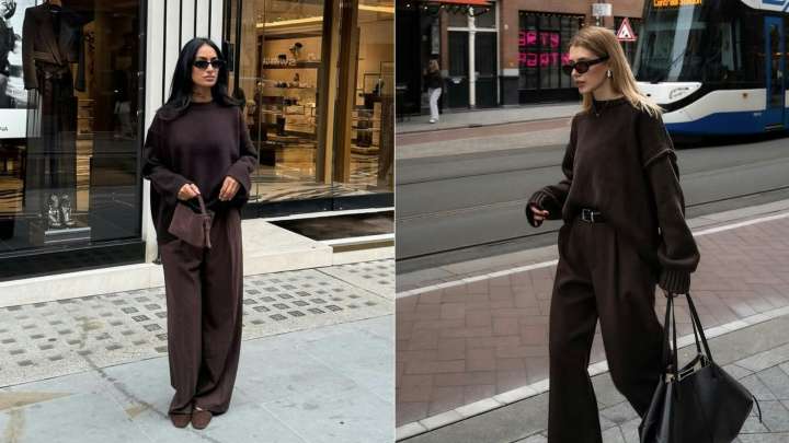 Every Stylish Woman Is Reaching From Brown Knits This Winter