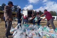 ¿Desde dónde continúa llegando la ayuda a la Sierra hidalguense?