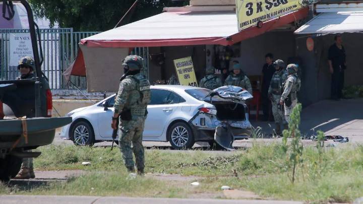 Rescatan a agente de la Policía Estatal Preventiva tras tiroteo al sur de Culiacán