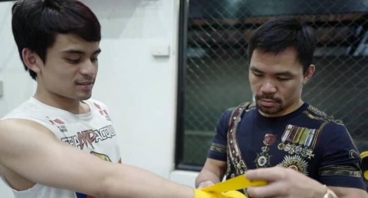Hijo de Manny Pacquiao debutará como boxeador profesional