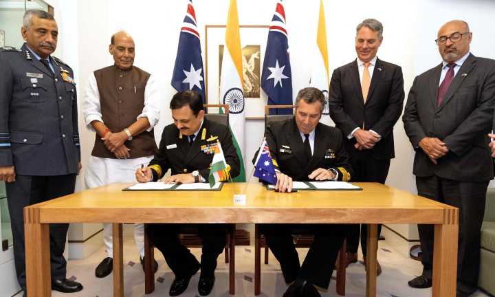 India-Australia Sign Key Defence Agreements