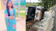Jangaon Couple washed away in flood waters, girl missing