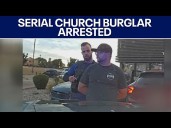 Texas serial church burglar arrested