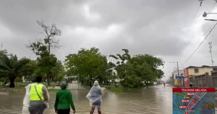 Monster Category 5 Hurricane Melissa barrels towards Jamaica