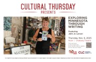 Cultural Thursday event to feature Julie Jo Larson