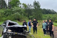 Estaba borracho el automovilista que chocó contra un ómnibus en Misiones y provocó una tragedia