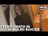 Family questions DHS care after teen's tragic death in Baltimore hotel ruled a suicide