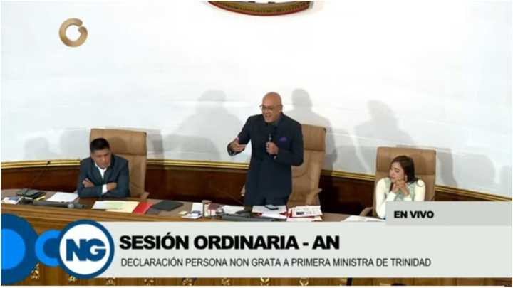 Asamblea Nacional declara "persona non grata" a la primera ministra de Trinidad y Tobago