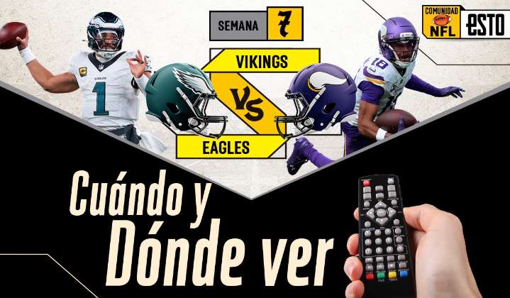 Philadelphia Eagles vs. Minnesota Vikings: ¿Dónde ver y a qué hora es el juego?