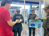 GAULA Putumayo Realiza Jornada de Seguridad para Comerciantes en Centro Comercial en Mocoa