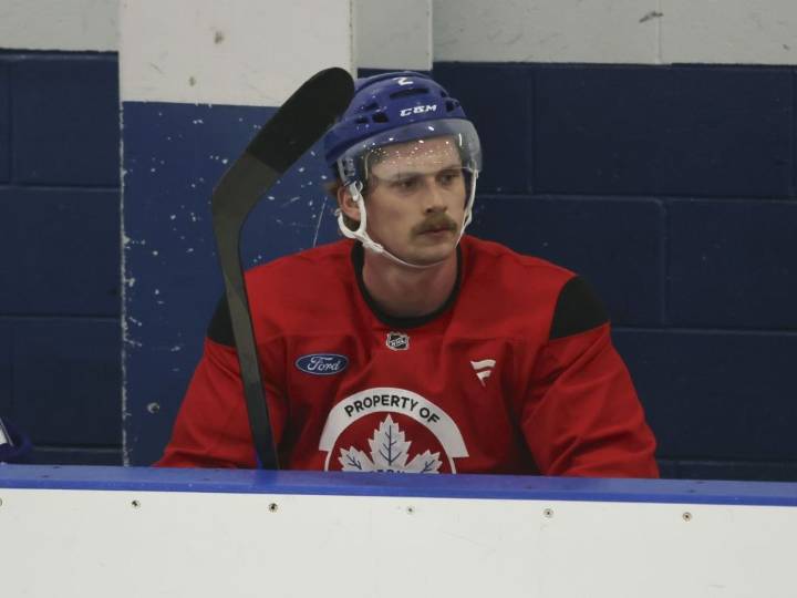 Maple Leafs’ Simon Benoit returns from injury, opener looms