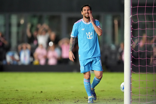 Messi, Allende y Alba colaboran con Inter Miami, en goleada 4