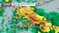 Storm warning in Mass., Boston weather radar
