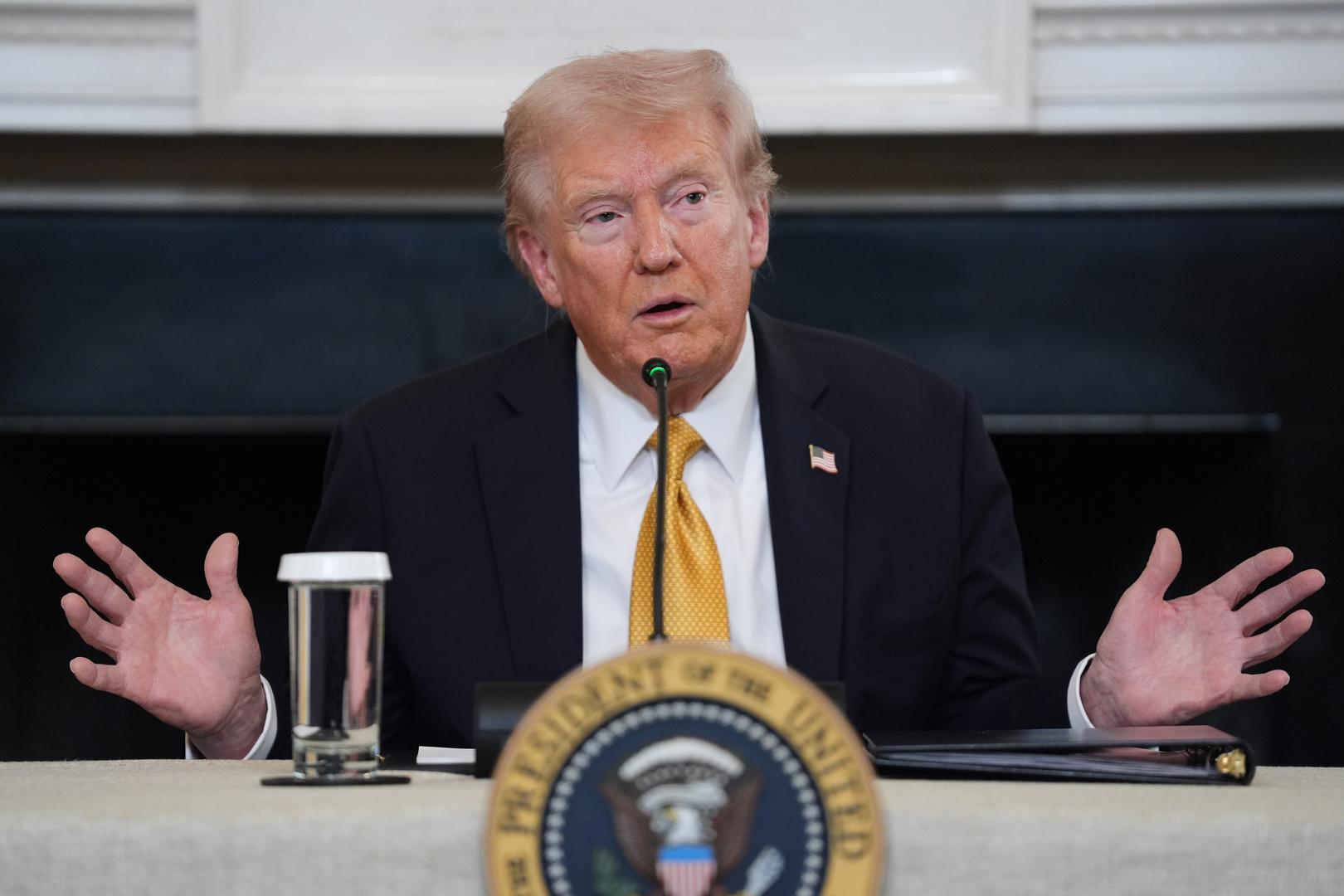 Trump says administration will brief Congress on vessel strikes, but won’t seek declaration of war