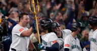 Mariners a win from first World Series, beat Blue Jays behind Suárez's grand slam for 3
