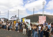 Masdache protesta contra la antena de telefonía