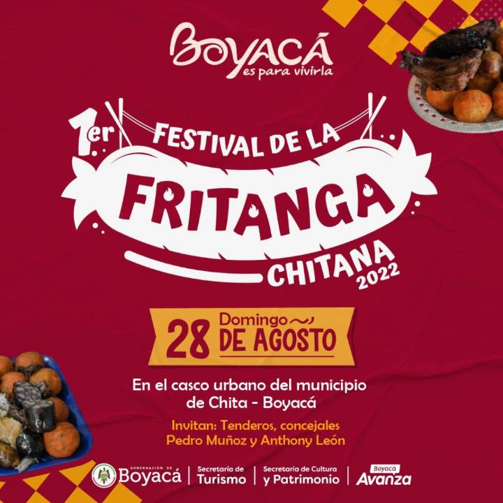 Turistas llegarán a Boyacá para disfrutar el Primer Festival de la Fritanga Chitana