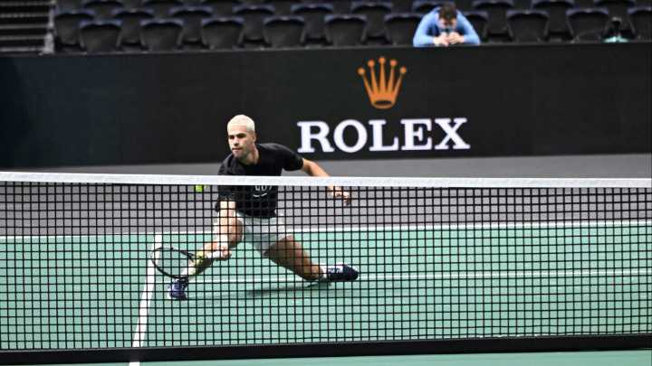 La pista menos favorable a Alcaraz