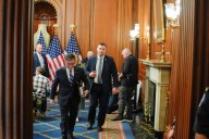 'Shame on him!' Mike Johnson buried in mockery for fleeing questions about swearing in Dem