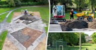 Midland village play park bulldozed after residents sue over 'noisy' football games