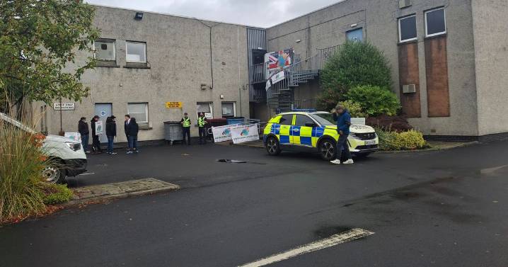 Falkirk councillors 'reject hate and discrimination' as asylum hotel protests continue