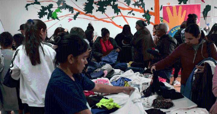 Más de 1.000 prendas fueron entregadas en una nueva edición de La ‘Repinta’