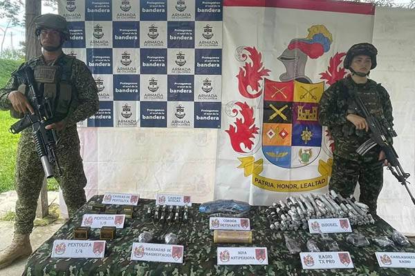 Ejército ubicó depósito ilegal con explosivos del ‘Clan del Golfo’