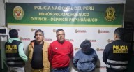 Caen tres personas con 848 ketes de droga en operativo en Huánuco