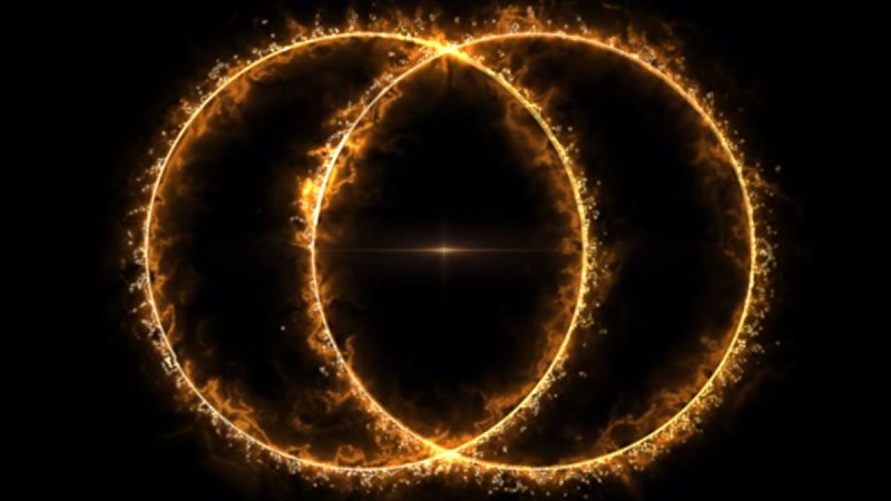 Astrónomos descubren en el espacio un círculo de radio extraño con doble anillo