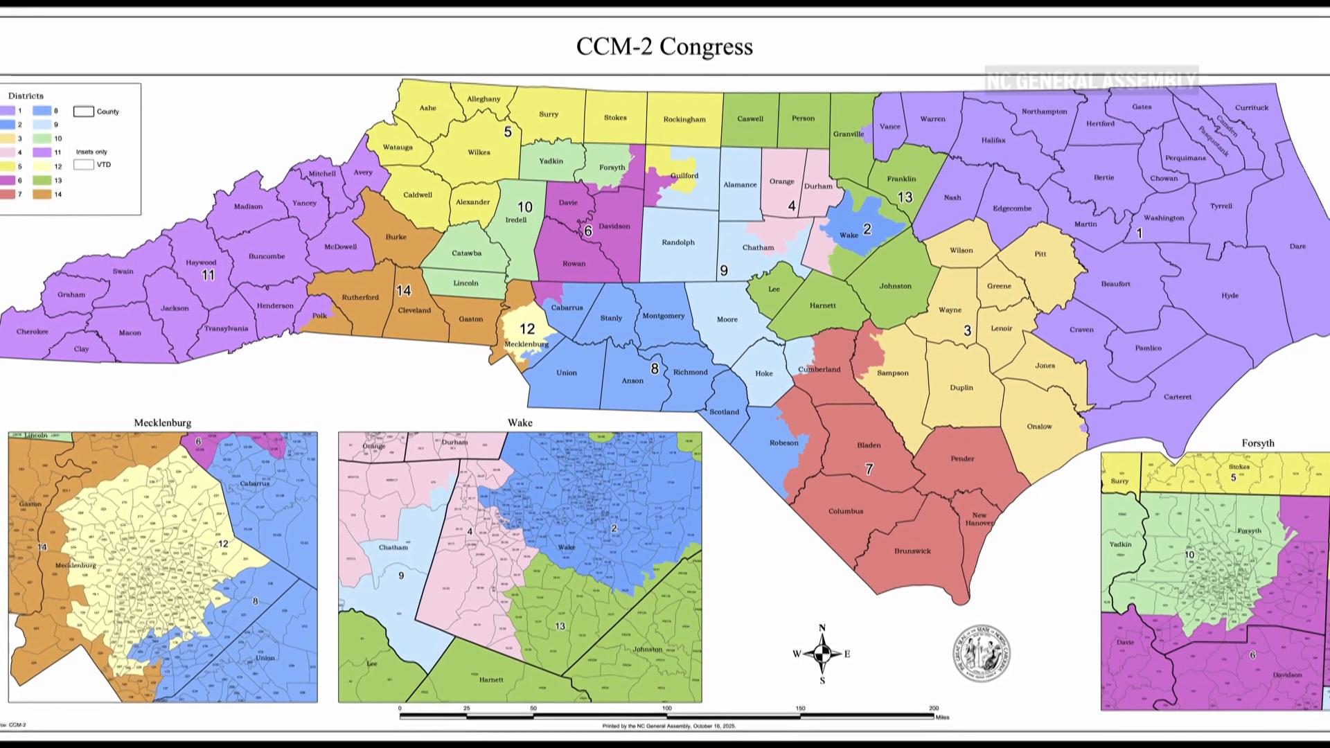 North Carolina GOP's proposed map targets Democratic Rep. Don Davis' seat