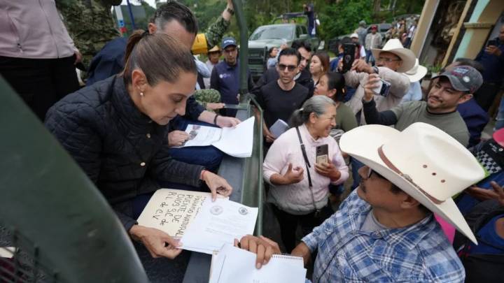 Sheinbaum supervisa atención ante lluvias en Querétaro e Hidalgo