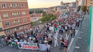 Una manifestación en Teruel por Gaza: "Ha sido sobrecogedor"